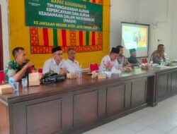 Jaga Kerukunan Umat: Tim PAKEM Aceh Jaya Gelar Rapat Koordinasi Bahas Pengawasan Aliran Kepercayaan dan Keagamaan