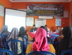 Satgas TMMD Kodim 1009/Tla Berikan Penyuluhan Perikanan untuk Meningkatkan Keterampilan Masyarakat