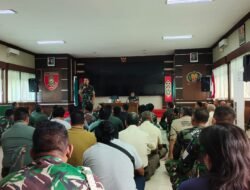 Dandim 1010/Tapin: Kesehatan Fisik dan Kewaspadaan terhadap Judi Online Kunci Kesuksesan Prajurit