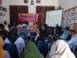 Babinsa dan Muspika Panton Reu Gelar Musdesus Pembentukan Koperasi Merah Putih di Gampong Manggie