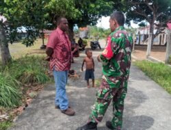 Melalui Komsos Efektif, Babinsa Tanah Rubuh Jalin Hubungan Baik dengan Masyarakat