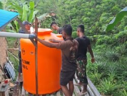 Anyaman Kokoh Kemanusiaan: TNI, Rakyat, dan Pemerintah Bersatu Wujudkan Air Bersih di Mansapa
