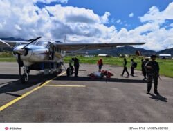 Kopasgat Kawal Bandara Moenamani, Ekonomi Dogiyai Mulai Bergeliat