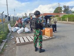 Satgas Kopasgat Perketat Pengamanan di Bandara Wamena Wujudkan Situasi Aman dan Kondusif