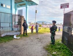 Satgas Kopasgat Pos Enarotali Amankan Pelaksanaan Sholat Idul Adha 1446 H, Wujudkan Rasa Aman dan Khusyuk bagi Jamaah di Paniai