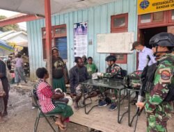 Satgas Kopasgat Gelar Layanan Kesehatan Gratis untuk Warga Sekitar Bandara Bilorai