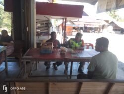 Jaga Silahturahmi Yang Baik Babinsa Koramil 01/Sungaimas Laksanakan Komsos Bersama Warga Binaan