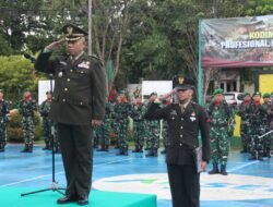 Kodim 1001/HSU-BLG Gelar Upacara Peringatan Hari Lahir Pancasila dengan Hikmat