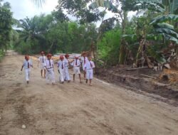 Berkat TMMD Nunukan, Anak-anak Mansapa Kini Aman dan Nyaman ke Sekolah