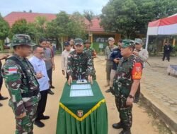 Berhasil Selesaikan Proyek Pembangunan Desa, TMMD Ke-124 Kodim 0911/Nunukan Resmi Berakhir