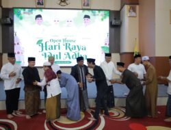 Dandim 1001/HSU-BLG Hadiri Open House Bupati HSU dalam Rangka Idul Adha