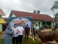 Mewakili Dandim 0909/KTM Kasdim Berikan Sambutan pada Penyerahan Herwan Qurban dalam Rangka Hari Raya Idul Adha 1446 H