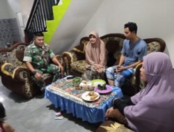 Serka Sulaiman Azhari Pererat Hubungan dengan Masyarakat Lewat Silahturahmi di Desa Reusak