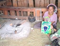 Satgas Yonif 614/RJP Bagikan Sembako untuk Warga Papua, Wujud Kepedulian dan Solidaritas