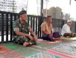 Wujud Empati Babinsa Teunom: Koptu Munazar Melayat dan Doakan Almarhum di Rumah Warga Binaan
