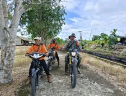Babinsa Sungai Besar Patroli Lahan Karhutla Bersama Masyarakat