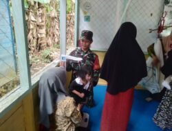 Babinsa Dampingi Posyandu, Upaya Cegah Stunting di Wilayah Binaan