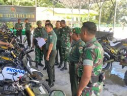 Korem 182/JO Lakukan Pengecekan Kendaraan Dinas untuk Pastikan Kesiapan dan Keselamatan
