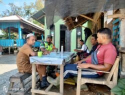 Babinsa Koramil 01/Sungaimas Laksanakan Komsos Bersama Warga Binaan