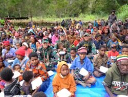 Danrem 172/PWY Kunjungi Satgas Yonif 614/RJP, Tekankan Pentingnya Keamanan dan Sinergi dengan Masyarakat