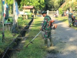 Kodim 1001/HSU-BLG Gelar Jumat Bersih untuk Menciptakan Lingkungan yang Nyaman dan Bersih