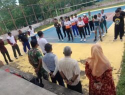 Babinsa Sukadana Hadiri Pembukaan Pemusatan Latihan Atlet POPDA