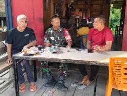 Perkuat Keamanan Desa, Babinsa Koramil Jaya Gelar Komsos Bersama Warga Bak Paoh