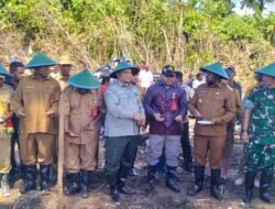 Pemkab Mansel Luncurkan Program Perluasan Areal Tanam Padi Ladang Kering