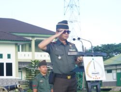 ACEH BARAT: Upacara Bendera 17-an di Makorem 012/TU, Wujud Rasa Bangga dan Penghormatan kepada Sang Merah Putih