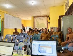 Babinsa Koramil 02/Woyla, Hadiri Lokakarya Mini Lintas Sektoral Puskesmas Woyla, Guna Menjalankan Program Kesehatan Bagi Masyarakat yang Ada di Wilayah Binaan