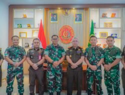 Danrem 182/Jazira Onim Kunjungi Kejari Kaimana, Perkuat Sinergitas TNI dan Kejaksaan