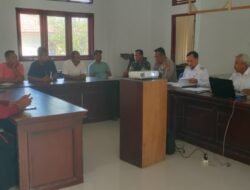 Koramil 03/Setia Bakti Hadiri Rapat Persiapan Pemilihan Keuciek Bersama Muspika