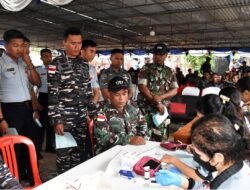 Solidaritas untuk Kemanusiaan, Ratusan Personel TNI-Polri Donor Darah Massal