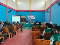 Babinsa Koramil 1001-05/Lampihong Gelar Penyuluhan Binkamtibmas di Desa Kupang