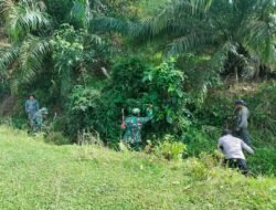 Babinsa Posramil 05/PC Kodim 0105/Aceh Barat Dukung Suksesnya MTQ Ke-XXXVII Tingkat Kabupaten