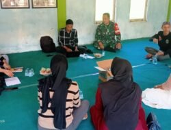 Babinsa Dukung Program Ketahanan Pangan Nasional melalui Sosialisasi Literasi Keuangan Pertanian