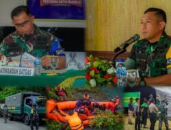 Korem 182/Jazira Onim Gelar Latihan Penanggulangan Bencana Alam di Kaimana