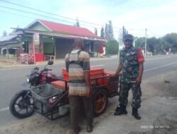 Babinsa Panga Fasilitasi Ketersediaan Ikan Segar, Dukung Ketahanan Pangan dan Ekonomi Warga