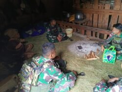 Satgas Yonif 614/RJP Laksanakan Anjangsana ke Kampung Tima, Pererat Silaturahmi dengan Masyarakat