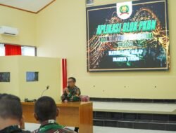 Latihan Aplikasi Sistem Blok, Kodim 1001/HSU-BLG Belajar Pertolongan Pertama di Lapangan