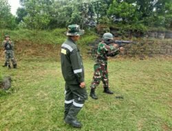 Kodim 1005/Barito Kuala Tingkatkan Profesionalisme Prajurit Melalui Latihan Menembak