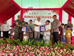 Khitanan Massal dalam Rangka Hari Bhayangkara: TNI-Polri di Kutai Timur Tunjukkan Solidaritas dan Kepedulian