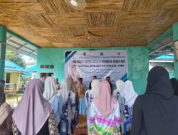 Babinsa Hadiri Kegiatan Pemberdayaan Perempuan dan Pelatihan Membuat Aneka Kue di Desa Ayunan Papan