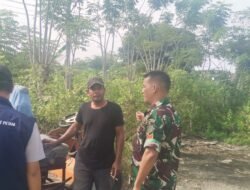 Babinsa Indra Jaya Dampingi Pengecekan Mesin Giling Padi Keliling untuk Tingkatkan Produktivitas Petani