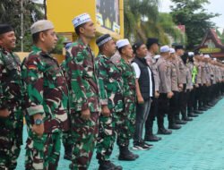 Sinergitas TNI-Polri dan Komponen Masyarakat Dalam Pengamanan Haul Abah Guru Kapuh Ke 4