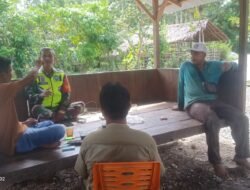 Babinsa Koramil 01/Sungaimas Laksanakan Komsos Bersama Warga Binaan