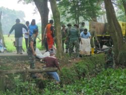Kodim 1010/Tapin Gelar Pembersihan Sungai dalam Rangka Menyambut HUT Kodam VI/Mulawarman