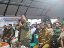 Dandim 1509/Labuha Ikuti Kunjungan Kerja Gubernur Maluku Utara dan Tim BNPB ke Halmahera Selatan