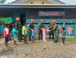 Yonko 465 Kopasgat Hadirkan Kebahagiaan Sederhana untuk Anak-anak Perbatasan Boven Digoel