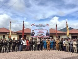 Kopasgat dan TNI-Polri Kawal Stabilitas Dogiyai di HUT Bhayangkara ke-79